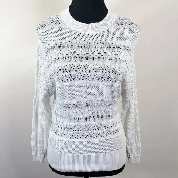 Aritzia  Wilfred Livvie Pointelle Sweater - Picture 4 of 16